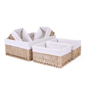 CESTO CARTA GRIGIA FODER.40X30H16+25X17H13+21X13H11 S5 MADE CINA