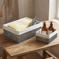 CESTO CARTA BEIGE FODER.40X30H16+25X17H13+21X13H11 S5 MADE CINA