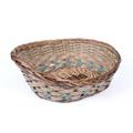 CESTO VIMINI ECORATTAN VERDE 54X43X12/20 MADE IN CHINA