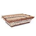 CESTO VIMINI/PIOPPO RETT. NAT/MARR.61/57X44X14 MADE IN CHINA