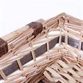 CESTO VIMINI/PIOPPO RETT. NAT/MARR.44/40X29X10 MADE IN CHINA