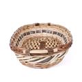 CESTO VIMINI/PIOPPO OVALE NAT/MARR.56/52X32X10 MADE IN CHINA