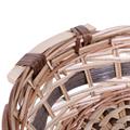 CESTO VIMINI/PIOPPO OVALE NAT/MARR.56/52X32X10 MADE IN CHINA