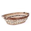 CESTO VIMINI/PIOPPO OVALE NAT/MARR.48/ 44X35X13 MADE IN CHINA
