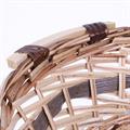 CESTO VIMINI/PIOPPO OVALE NAT/MARR.48/ 44X35X13 MADE IN CHINA