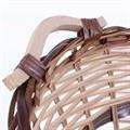 CESTO VIMINI/PIOPPO OVALE NAT/MARR.40/36X26X11/16 MADE IN CHINA
