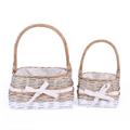 CESTO VIMINI QUADR.FIOCC.FOD+MANICO 26X26H15/36 S2 MADE IN CHINA