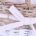 CESTO VIMINI RETT.FIOCCO FOD+MANICO 26X26H15/36 S2 MADE IN CHINA