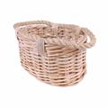 CESTO OVALE GIUNCO NATURALE MAN.CORDA  38X25H20 MADE INDONESIA