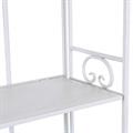 ETAGERE METALLO BIANCO ANTICATO 5P. 47X23H160 MADE IN CHINA