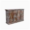CREDENZA TEAK ANTICATA 3A 3C 140X40H90 MADE IN INDIA