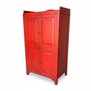 ARMADIO TEAK SBIANCATO 2A.87X39H154 MADE IN INDIA