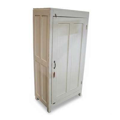 ARMADIO TEAK BIANCO 1A 76X46H155 MADE IN INDIA