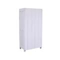 ARMADIO TEAK BIANCO 1A 76X46H155 MADE IN INDIA