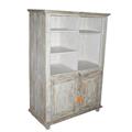 CRENDENZA TEAK SBIANCATA 2A 106X52H153 MADE IN INDIA