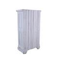 ARMADIO TEAK BIANCO 2A 80X44H150 MADE IN INDIA