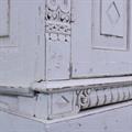 ARMADIO TEAK BIANCO 2A 80X44H150 MADE IN INDIA