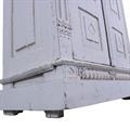 ARMADIO TEAK BIANCO 2A 80X44H150 MADE IN INDIA