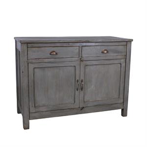 CREDENZA TEAK GRIGIA 2A 2C 123X56H91 MADE IN INDIA