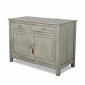 CREDENZA TEAK GRIGIA 2A 2C 123X56H91 MADE IN INDIA