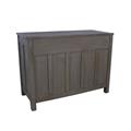 CREDENZA TEAK GRIGIA 2A 2C 123X56H91 MADE IN INDIA