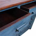 CREDENZA TEAK BLUE 2A 6C 153X57H87 MADE IN INDIA