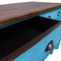 CREDENZA TEACK TURCHESE 2A 6C  153X57H87 MADE IN INDIA