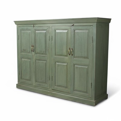 CREDENZA TEAK VERDE 4A 178X44H126 MADE IN INDIA