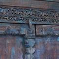 ARMADIO TEAK ANTICATO 2A 100X43H191 MADE IN INDIA