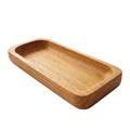 Vassoio rubberwood rettangolare 33x19x1,5