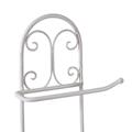PORTAROTOLI METALLO BIANCO ANTICATO 20H70 MADE IN CHINA