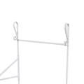 PORTASCIUGAMANI METALLO BIANCO ANTICATO 3 BR.40H105 MADE CHINA