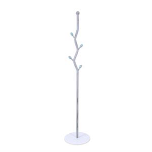 ATTACCAPANNI METALLO GRIGIO STILIZZATO 32X32H170 MADE IN CHINA