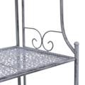 ETAGERE METALLO GRIGIO ANTICATO 3P. 60X30H122 MADE IN CHINA
