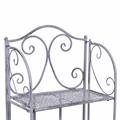 ETAGERE METALLO GRIGIO ANTICATO 3P. 40X30H122 MADE IN CHINA