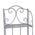 ETAGERE METALLO GRIGIO ANTICATO 4P. 40X30H161 MADE IN CHINA
