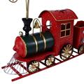 TRENO DECORATIVO METALLO ROSSO 93X17H59 MADE IN CHINA