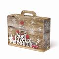 SCAT.CART. VALIG.FANT.LEGNO ALBERO NOEL  22X8,5H18 MADE IN ITALY