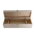 Cassetta abete naturale 1 bottiglia cm.35,5x10h10