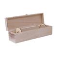 Cassetta abete naturale 1 bottiglia cm.35,5x10h10