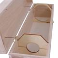 Cassetta abete naturale 1 bottiglia cm.35,5x10h10