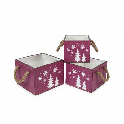 Cassetta abete rossa 2 man+ PL  20X20H15+17X17H13+14X14H12 S3