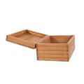 SCATOLA PAULONIA BRUNITA HOME 24X15H11 MADE IN CHINA