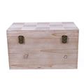 Baule in legno sbiancato 54X36H36 S2 | Made in China