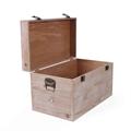 Baule in legno sbiancato 54X36H36 S2 | Made in China