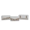 CESTO RATTAN COCCO JUTA RETT.FOD 43X30H18 S3 COMPOSTO DA:
