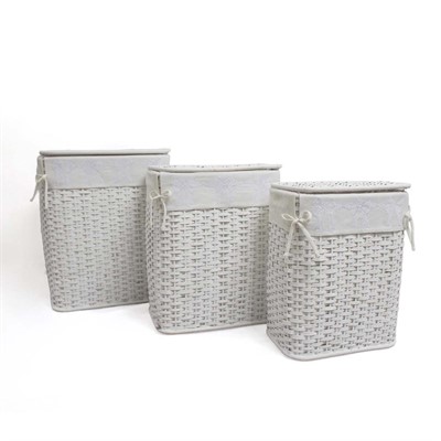 PORTABIANCHERIA BAMBOO BIANCO FOD. 48X36H58 S3 MADE PHILIPPINES