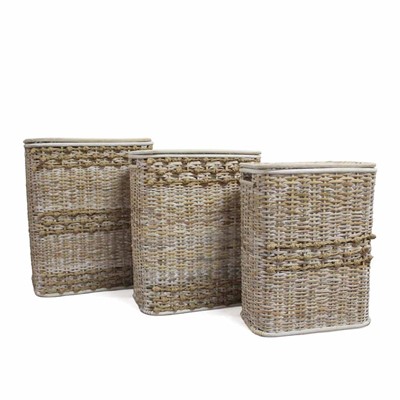 PORTABIANCHERIA RATTAN JUTA RET.FOD.48X36H58 S3 MADE PHILIPPINES