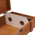 Cassetta abete brunita 2 bottiglie 37x21,5x10