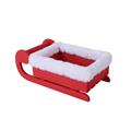 Vassoio slitta abete rossa bianca 33x17,5x11,5